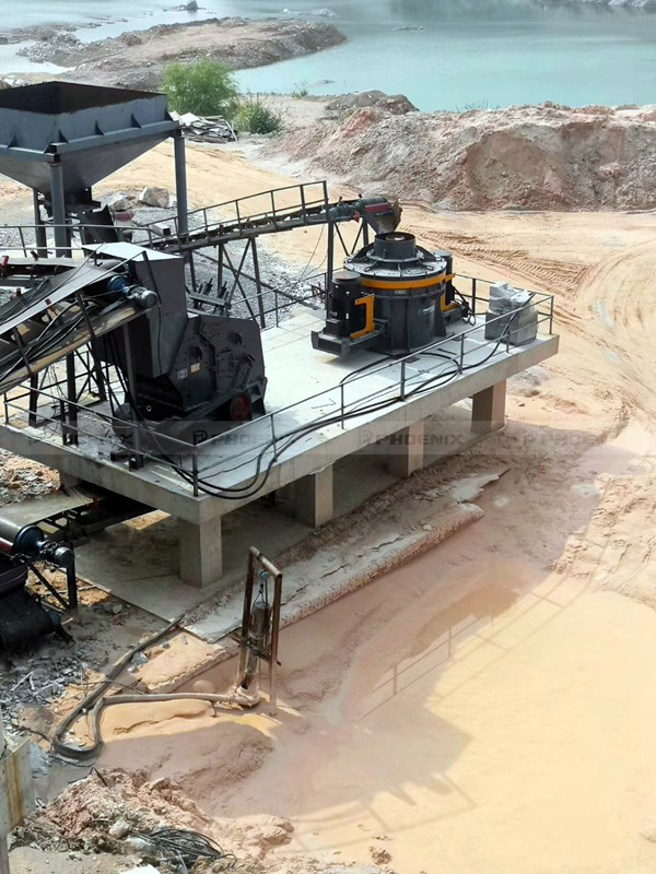 Vertical shaft impact sand making machine